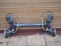 фото thumb №1, Oś балка задня задня гальмівні барабани citroen c3 iii 1.2 thp