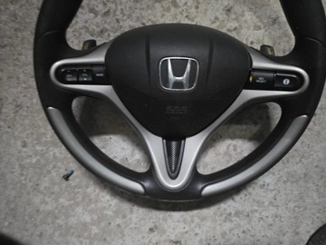 фото thumb №9, Honda civic viii ufo 06-11 руль кожа кожаный многофункциональная лепестки