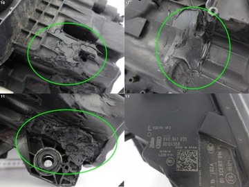 фото thumb №11, Audi a3 s3 rs3 8v0 рестайлинг 16-19 полный led matrix лампа левая перед европа 035