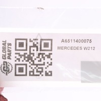 фото thumb №12, Mercedes w204 w212 w221 w906 радіатор вихлопних газів клапан egr a6511400075