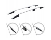 фото thumb №1, Рейлінги дахові aluminiowe do автомобіля mitsubishi asx 2010 - сріблястий