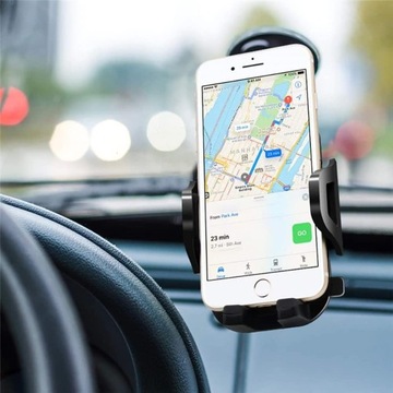АВТОМОБИЛЬНЫЙ ДЕРЖАТЕЛЬ ТЕЛЕФОНА ДЛЯ ОКНА КАБИНЫ С РЕГУЛИРОВКОЙ НА 360°