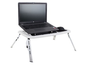 E-TABLE СТОЛ ДЛЯ НОУТБУКА, СКЛАДНОЙ К КРОВАТКЕ