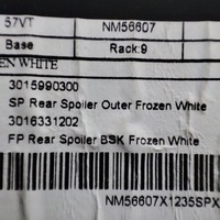 фото thumb №11, Спойлер крышки зад ford ecosport рестайлинг st-line замороженный белый