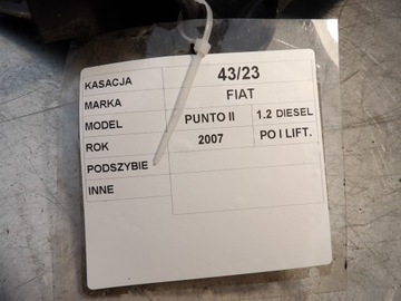 фото thumb №6, Панель под лобовым стеклом fiat punto ii 735274984