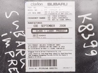 фото thumb №7, Радио автомобильные subaru impreza 3 ge/gv/gh/gr 2008 86201fg341