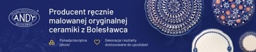 Большая керамическая чаша Ceramika Bolesławiec