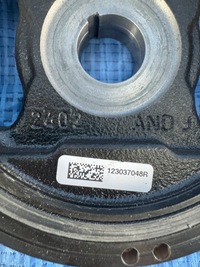 фото thumb №4, Шків колінчастого вала renault austral 1.2 e-tech 123037048r