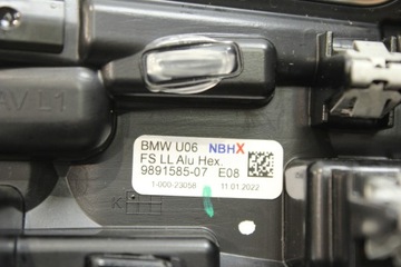 фото thumb №7, Декори декоративний панелі alu hexagon bmw u06 u11 x1