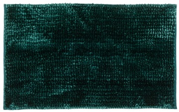 ПРОТИВОСКОЛЬЖАЮЩИЙ Коврик ШЕНИЛЬ ДЛЯ ВАННОЙ, МОЮЩИЙСЯ, 50x80, ЗЕЛЕНЫЙ