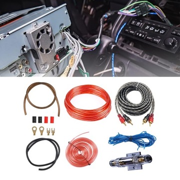 Zestaw okablowania Car Audio Zestaw instalacyjny z bezpiecznikiem
