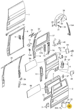 фото thumb №16, Кришка заливання пального vw t4 1990-2003 оригінал