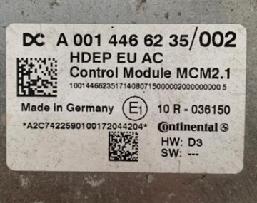 фото thumb №9, Kpl блок управления двигателя замок зажигания mercedes actros mp4