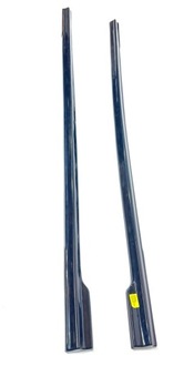 фото thumb №8, Чёрный блеск sport пороги боковой накладки / спойлер do audi a4 +s4 b9 avant