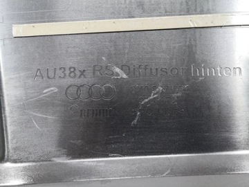 фото thumb №12, Спойлер дифузор накладка audi rs3 8y 8y0 20- зад