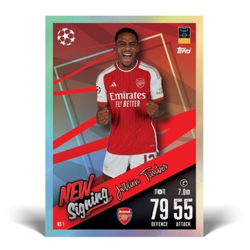 Мультипак Mega Update 1 Match Attax 2024 Новые футбольные карточки
