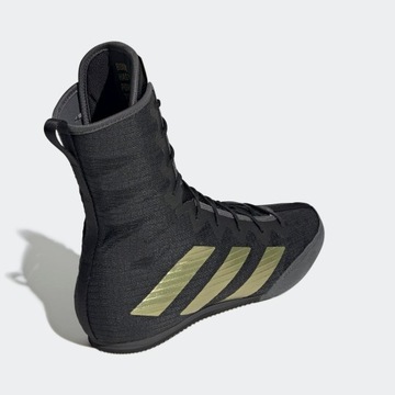 ТРЕНИРОВОЧНЫЕ ВЫСОКИЕ БОКСЕРСКИЕ КРОССОВКИ ADIDAS BOX HOG 4 GZ6116, размер 38 2/3