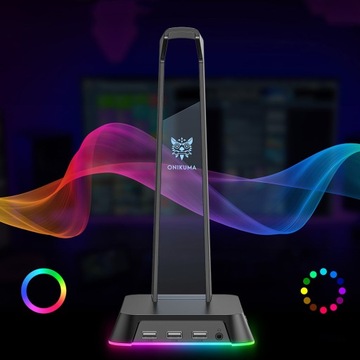 ONIKUMA ПОДСТАВКА ДЛЯ НАУШНИКОВ RGB ПОДСТАВКА