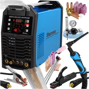 Аппарат для сварки алюминия TIG 200 AC/DC MultiPulse MMA