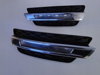 фото thumb №4, Mercedes gl x166 166 решётка правая + led + хром