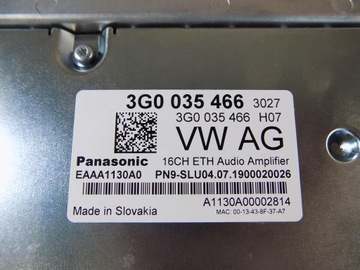 фото thumb №7, Vw arteon набор динамики dynaudio 3g0035466