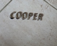 Купить Эмблема значок надпись задняя крышки cooper mini r55 r56 f54 f55 f56 f57 f60, фото thumb