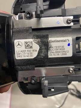 фото thumb №6, Панель контролер команда mercedes w205 a2139059001