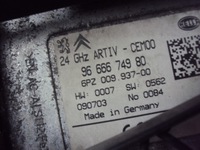 фото thumb №6, Радар датчик peugeot 3008 i 2010 rok