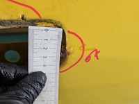 фото thumb №8, Крышка багажника задняя vw transporter t5 03-09 жёлтый