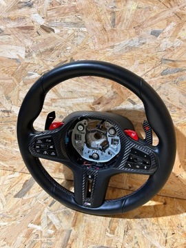 фото thumb №10, Кермо карбон пелюстки з підігрівом bmw g87 g80 g82 m2 m3 m4 5km гарна оригінальний номер