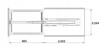 Rejs cargo MAXI MAXIMA CLAS 30 DOMYK 120kg 190-210
