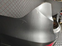 Hyundai santa fe 3 12-15 бампер задній задній Зі Шроту, фото thumb