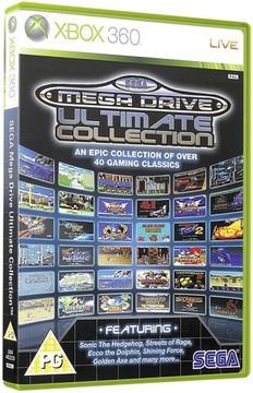 SEGA MEGA DRIVE ULTIMATE COLLECTION SONIC XBOX 360