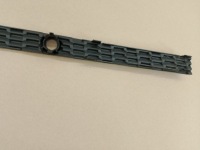 фото thumb №9, Audi q8 2019- молдинг бампера задняя накладка накладка pdc чёрный сатиновая