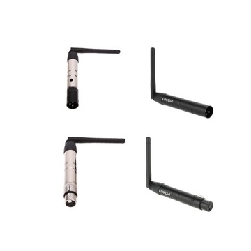 Bezprzewodowy żeński odbiornik XLR 2.4G ISM DMX512