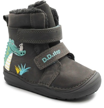 Зимние туфли для мальчика D.D.STEP W071-318BT, размер 24