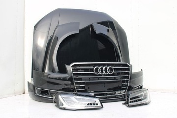 фото thumb №7, Audi a8 4h рестайлінг перед matrix капот крила бампер + зад кришка лампи + drz