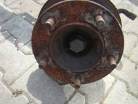 Комплектная балка передняя подвеска oś поворотный кулак ступица x2 mascott 04-10 Доставка, фото thumb