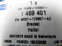 фото thumb №15, Напрямна підсилювач бампера лівий перед s-max galaxy 1469401 _ 6m21-17e857-ad