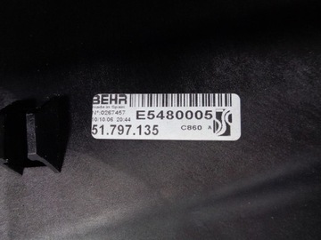 фото thumb №3, Радиатор вентилятор fiat grande punto evo 1.2 1.4