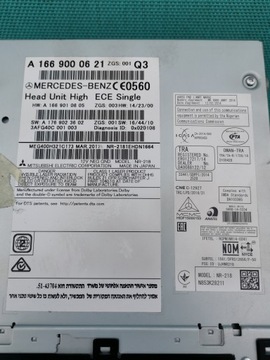 фото thumb №10, Радіо навігація mercedes gle gls w166 x166 2015-2019 a1669000621