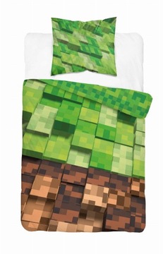 Постельное белье Minecraft пиксель двухстороннее 160Х200