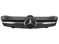 фото thumb №1, Решётка радиатора решётка радиатора amg mercedes cls w219 c219 03-08 чёрный + хром