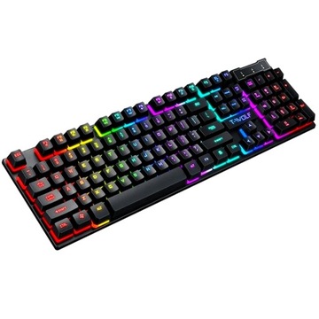 ИГРОВАЯ МЫШЬ, КЛАВИАТУРА, ПОДАРОК ​​ДЛЯ ПАРНЯ, LED