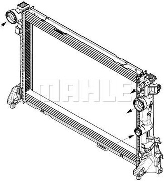 фото thumb №14, Mahle радіаторів води cr1684000p