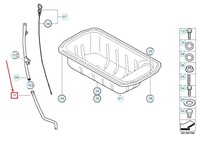 фото thumb №1, Трубка напрямна щуп оливи двигуна mini cooper clubman r55