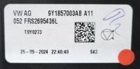 фото thumb №15, Торпедо консоль чёрная кожа porsche cayenne рестайлинг 9y1857003ab a11