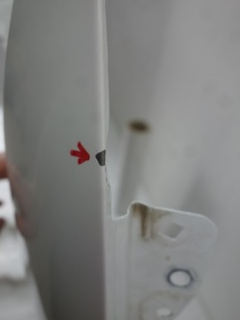 фото thumb №8, Крило перед лівий mitsubishi outlander iii ev рестайлінг 2015-2018 колір - w13