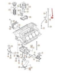 фото thumb №14, Wskazówka оливи vag audi a6 a8 q7 2005-2015 оригінальний 079115611r