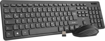 Комплект клавиатуры и мыши Rii Wireless с батарейками